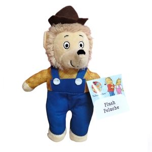 ÷PBS Kids The Berenstain Bears Teddy Bear 9in Stuffed Plush - New - Papa Bear